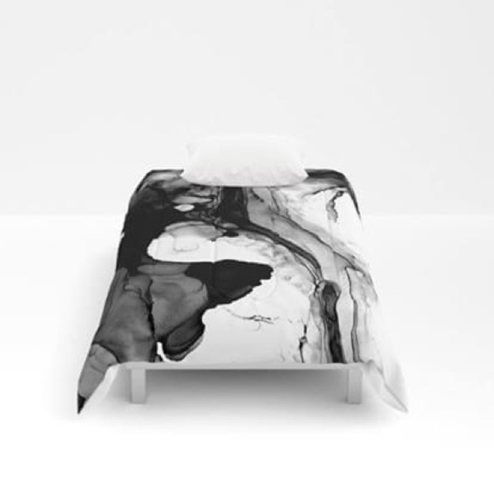 Society6 Marble Comforter Set- Twin XL